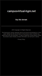 Mobile Screenshot of campusvirtual-hgm.net