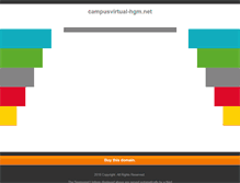 Tablet Screenshot of campusvirtual-hgm.net